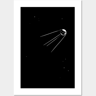 Sputnik Satellite Posters and Art